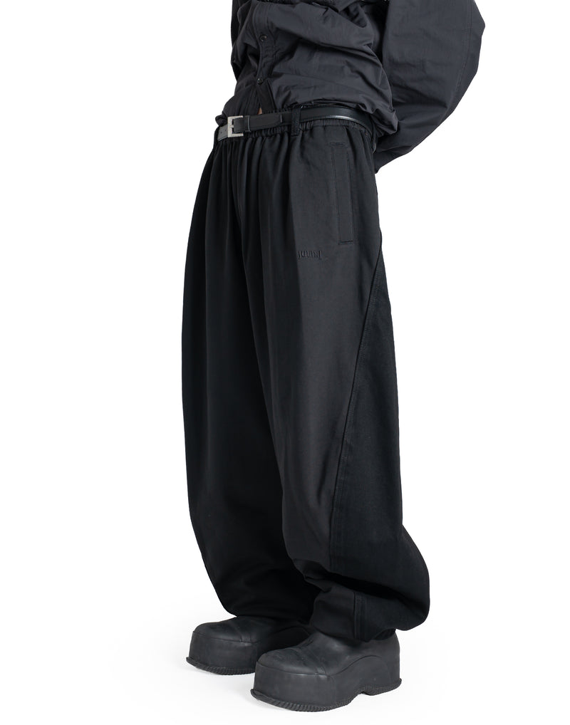 Juun.J - JERSEY DENIM HYBRID TROUSERS - 082plus