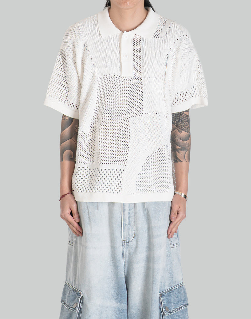 FENG CHEN WANG - KNIT POLO - 082plus