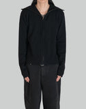 entire studios - KNIT ZIP UP JACKET - 082plus