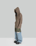 LAYERED ARMY DENIM PANTS