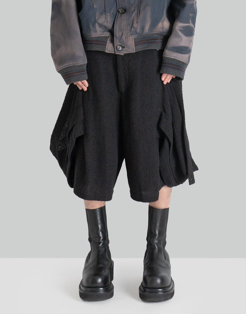 JiyongKim - LAYERED PANEL STRAP SHORTS - 082plus