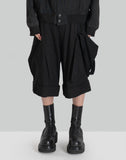 JiyongKim - LAYERED STRAP HALF TROUSERS - 082plus