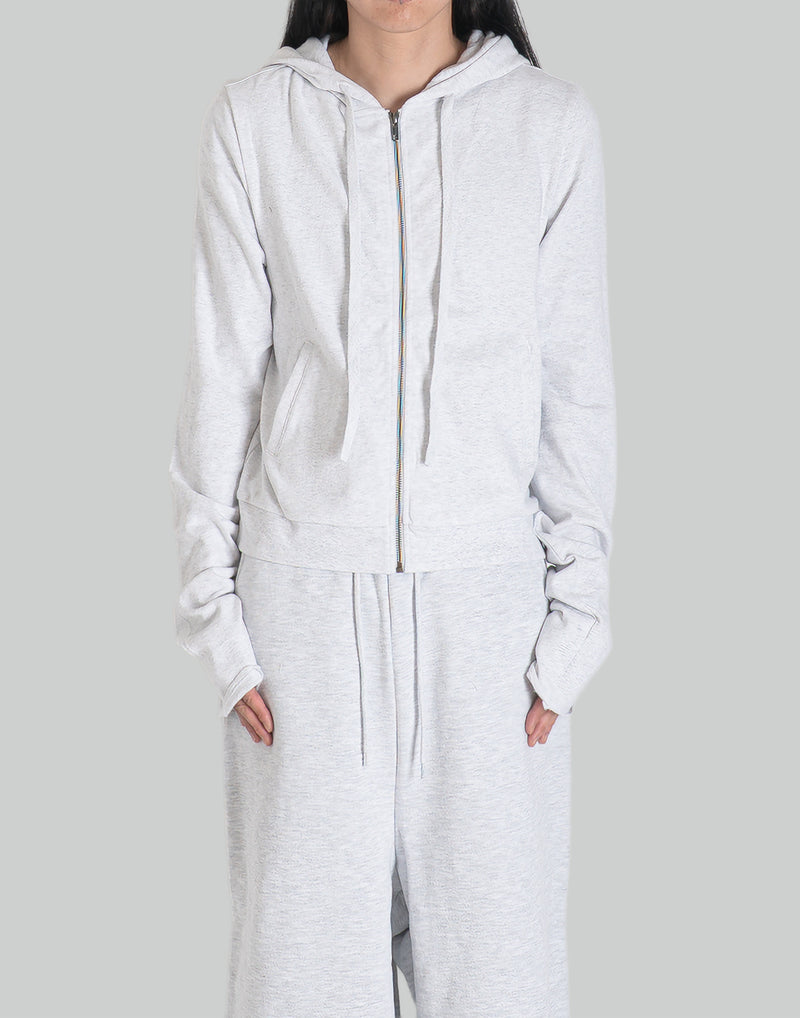 LIGHTWEIGHT CROPPED ZIP-UP