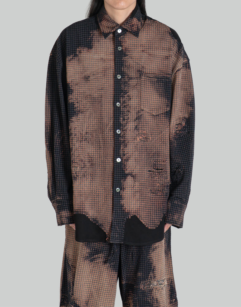 LONG SLEEVE SHIRT IN DECAYED CHECK