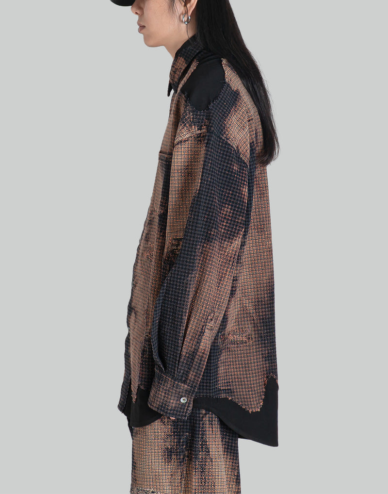 LONG SLEEVE SHIRT IN DECAYED CHECK