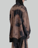 FENG CHEN WANG - LONG SLEEVE SHIRT IN DECAYED CHECK - 082plus