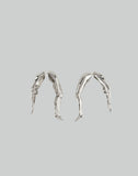 MAN BODY METAL SPLIT EARRINGS - 082plus