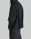 MAYO OVERSIZED GLOBE DOUBLE SLEEVE TEE - 082plus