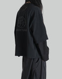MAYO OVERSIZED GLOBE DOUBLE SLEEVE TEE - 082plus