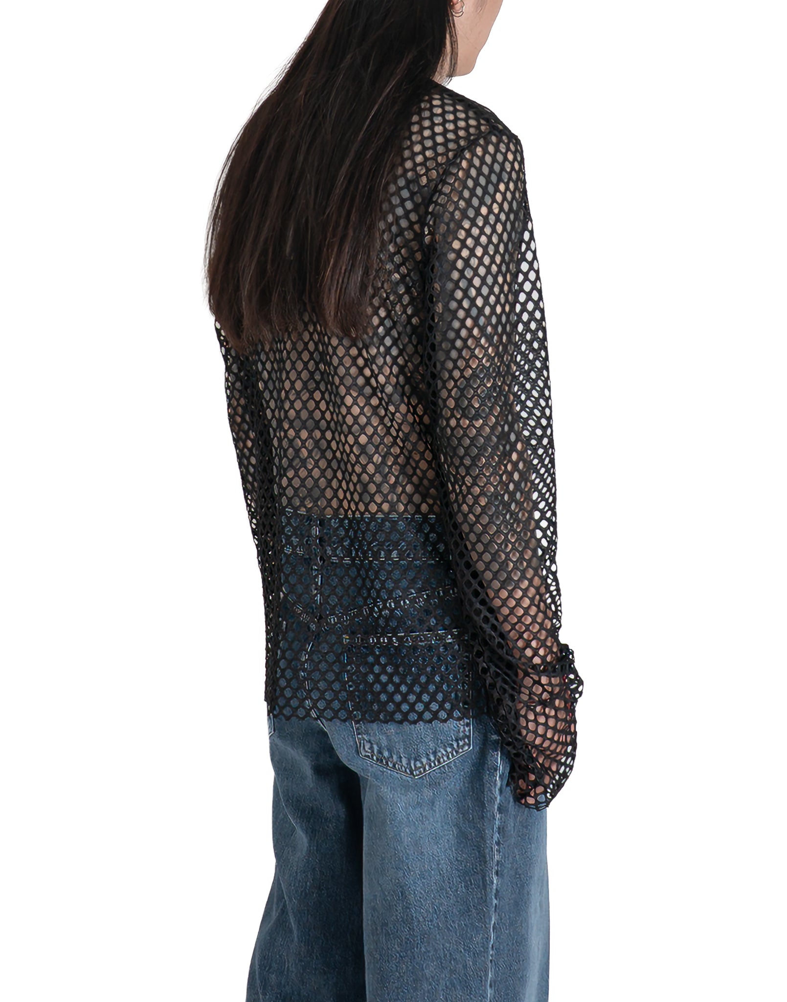 MESH PULLOVER