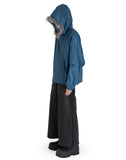 MOTO COATED SWEAT SHORTS