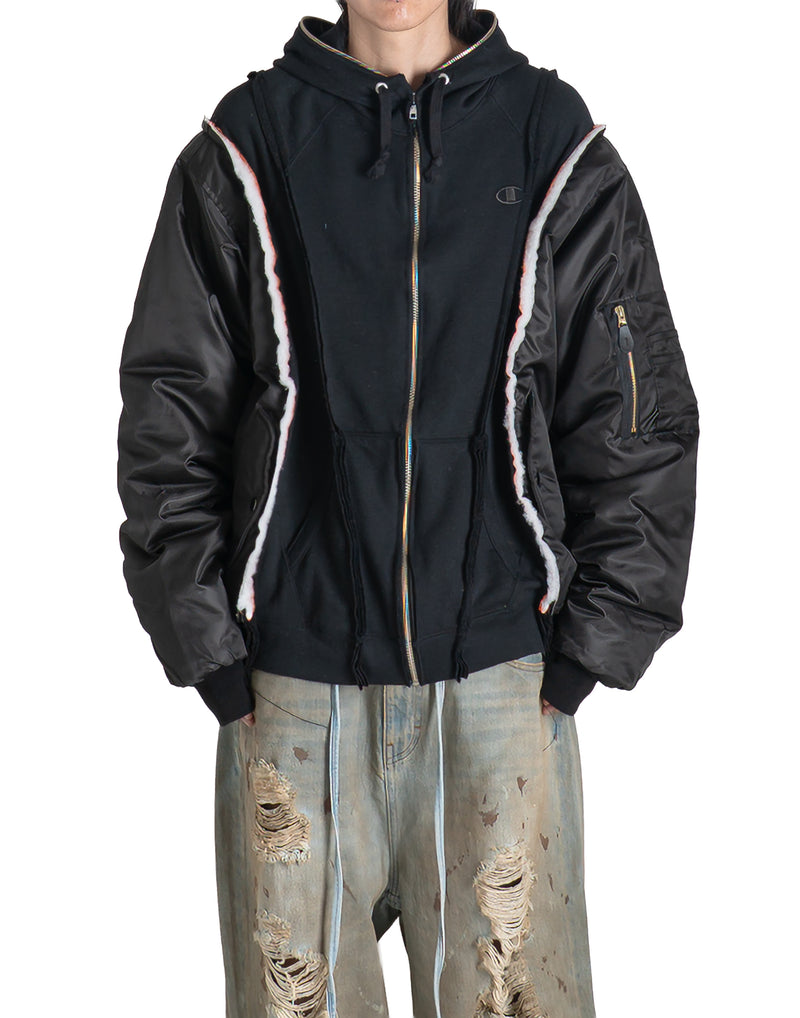 DISCOVERED - Ma-1 Sleeve Sweat - 082plus