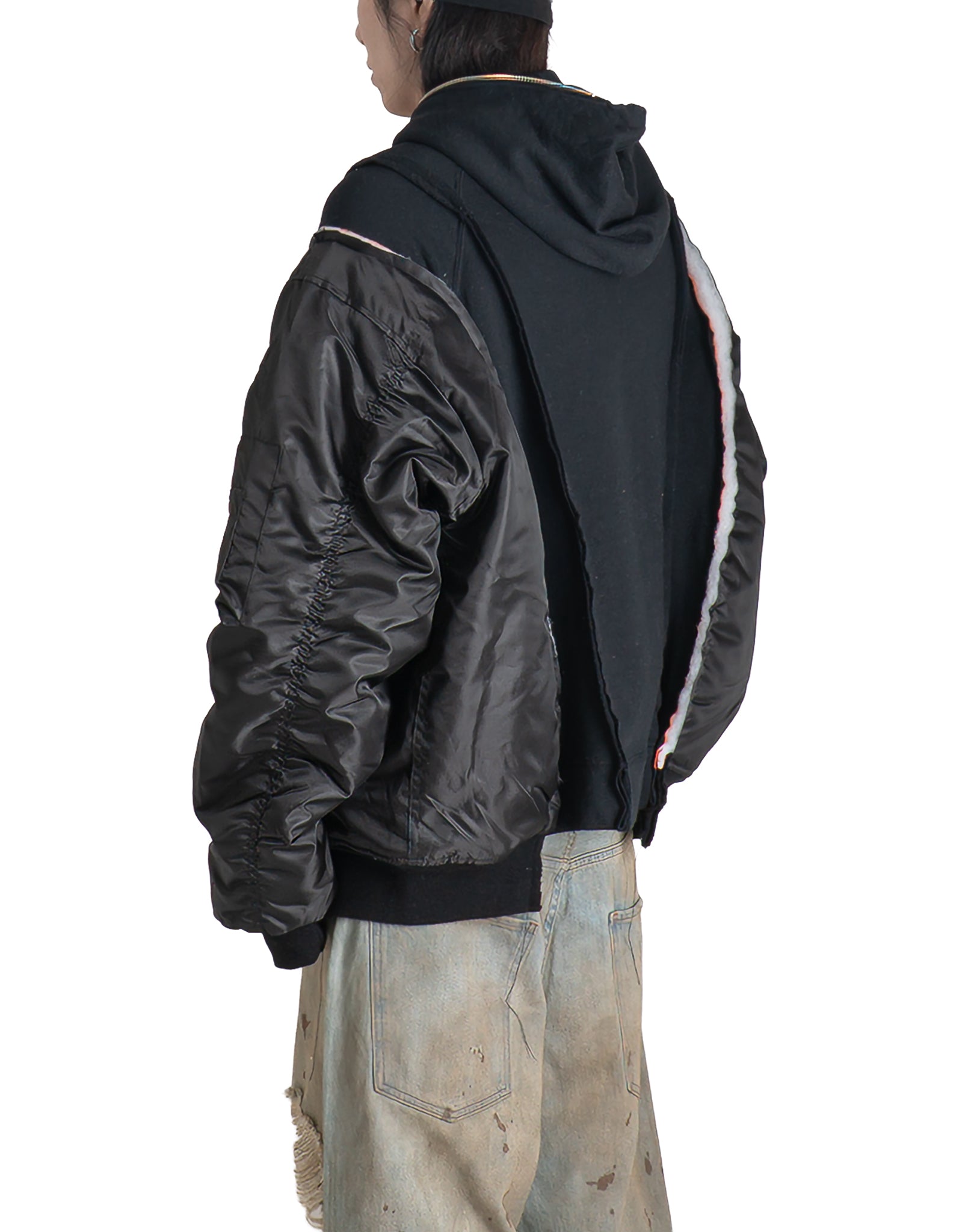 DISCOVERED - Ma-1 Sleeve Sweat - 082plus