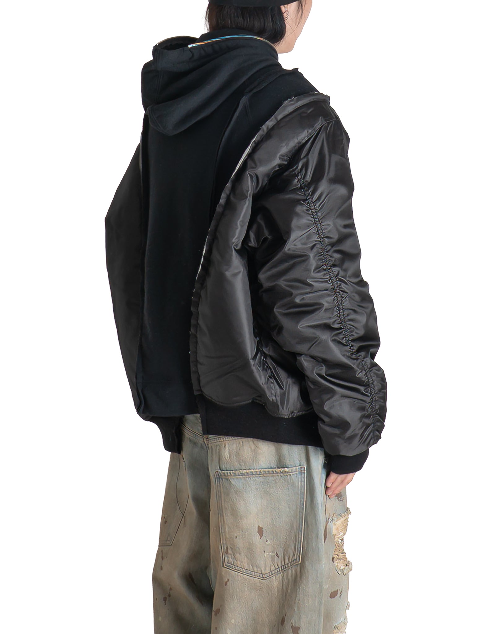 DISCOVERED - Ma-1 Sleeve Sweat - 082plus