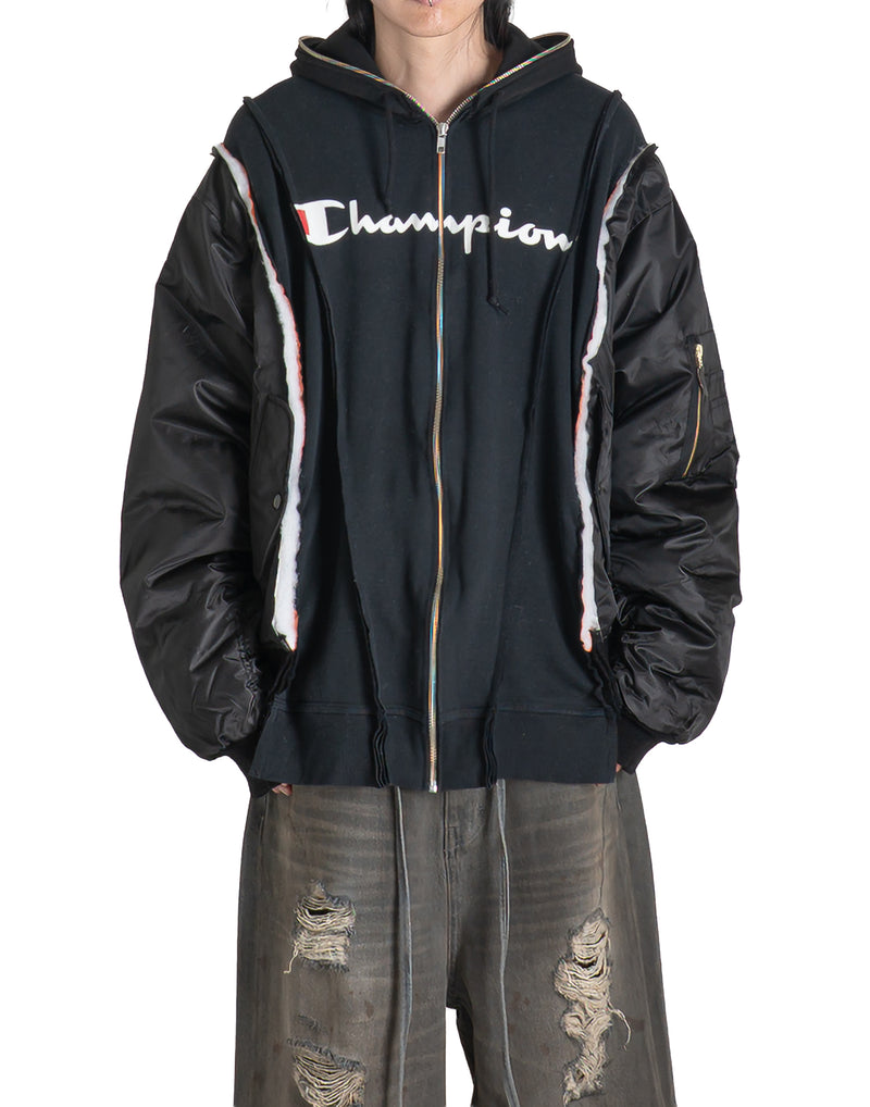 DISCOVERED - Ma-1 Sleeve Sweat - 082plus
