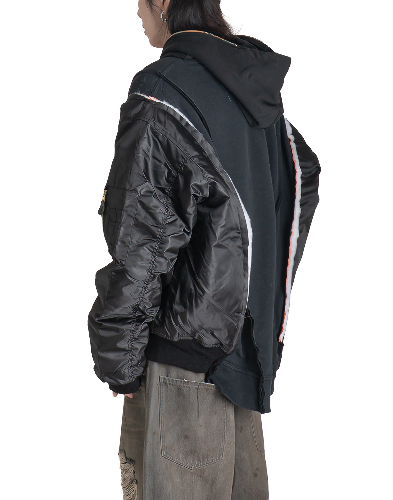 DISCOVERED - Ma-1 Sleeve Sweat - 082plus