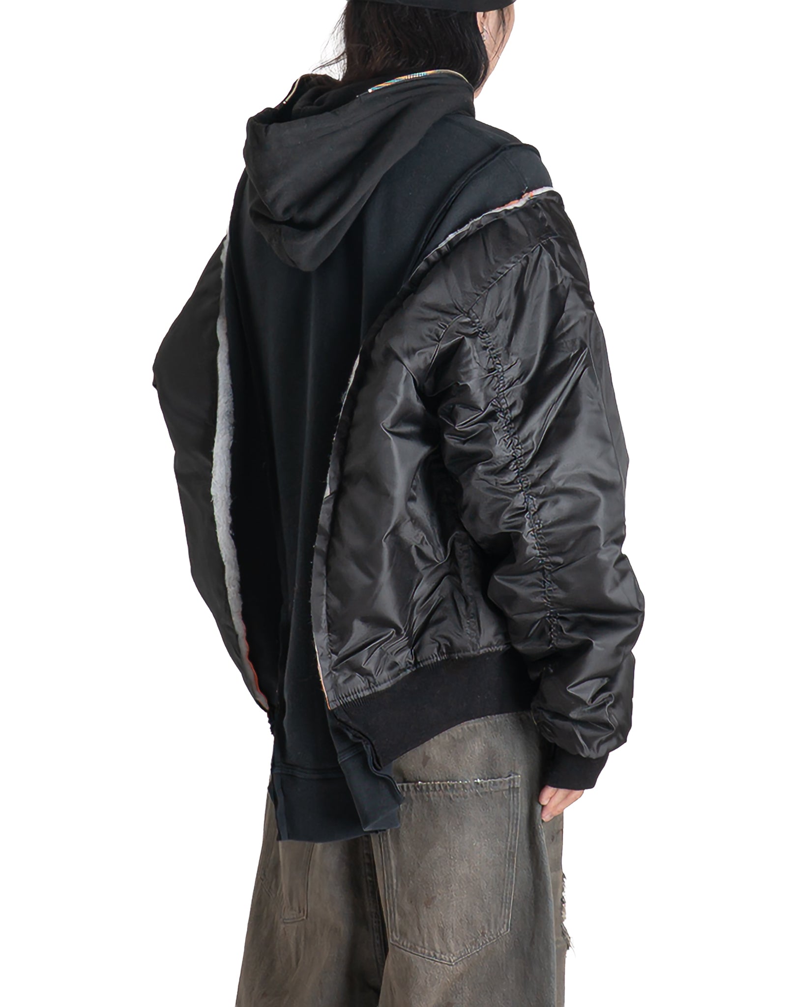 DISCOVERED - Ma-1 Sleeve Sweat - 082plus