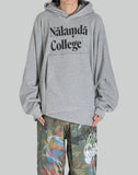 “NALAMDA” PRINT BOXY HOODIE