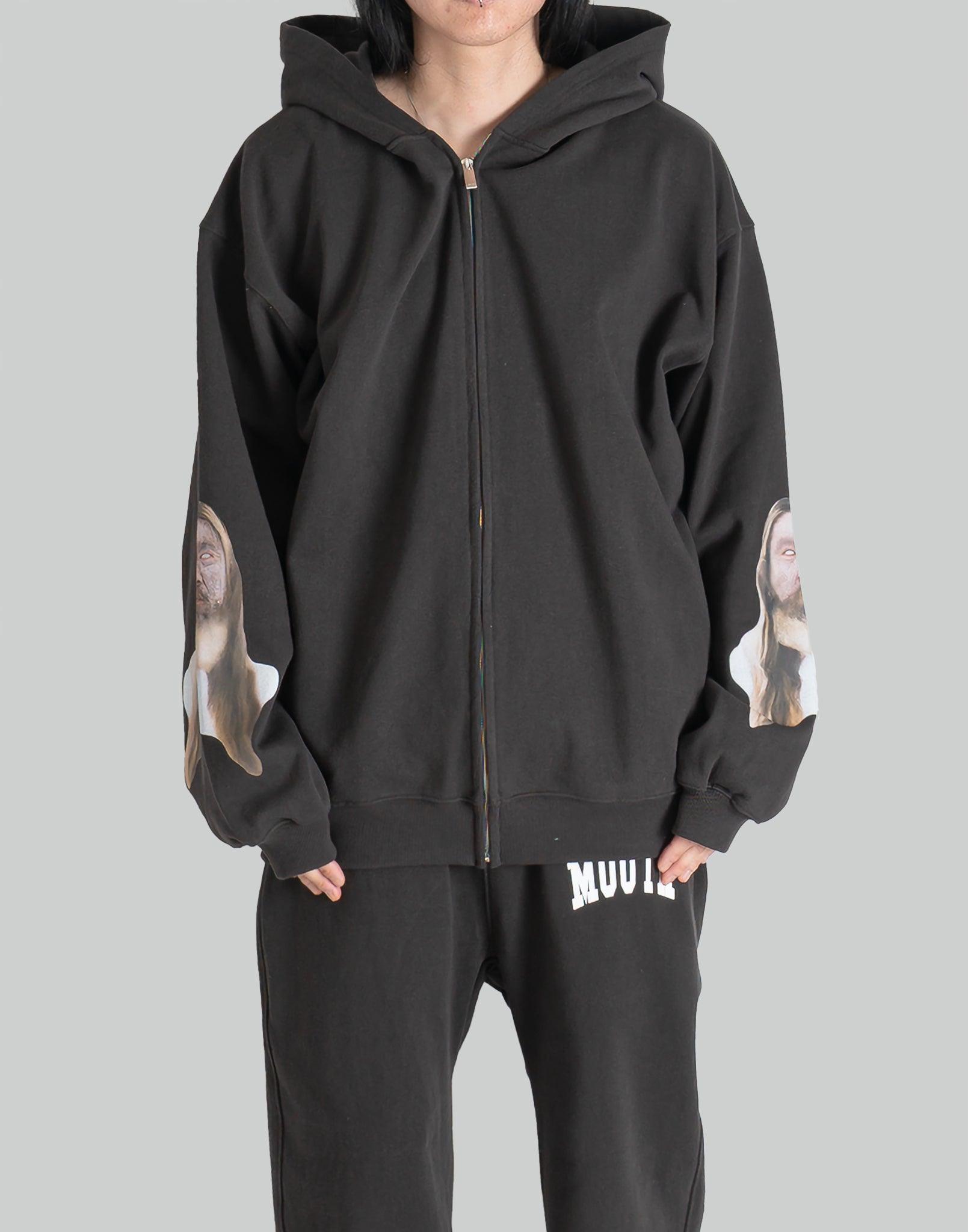 THE NEW ORDER NISHIMOTO IS THE MOUTH CREW NECK BLACK 21SP-I