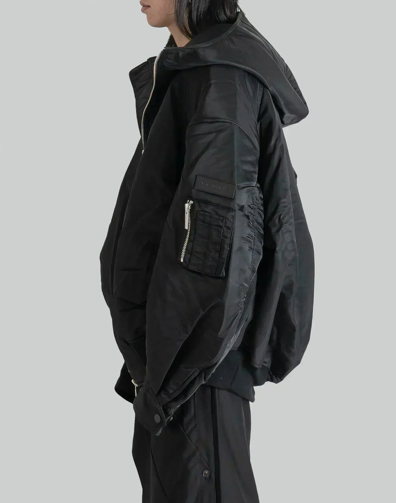 FENG CHEN WANG - NYLON OVERSIZED PADDED JACKET - 082plus