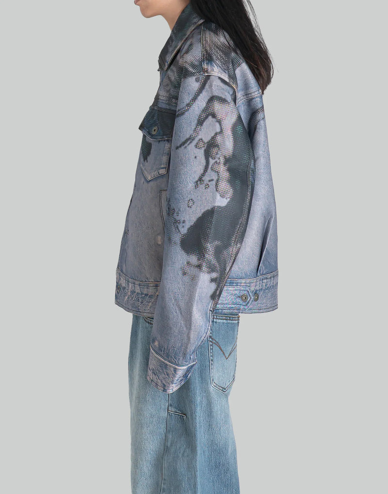 FENG CHEN WANG PANELLED ZIP-UP HOODIE – 082plus