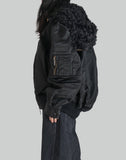 Nylon Oversized Padded Jacket - 082plus