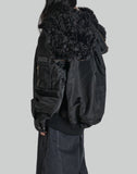 Nylon Oversized Padded Jacket - 082plus