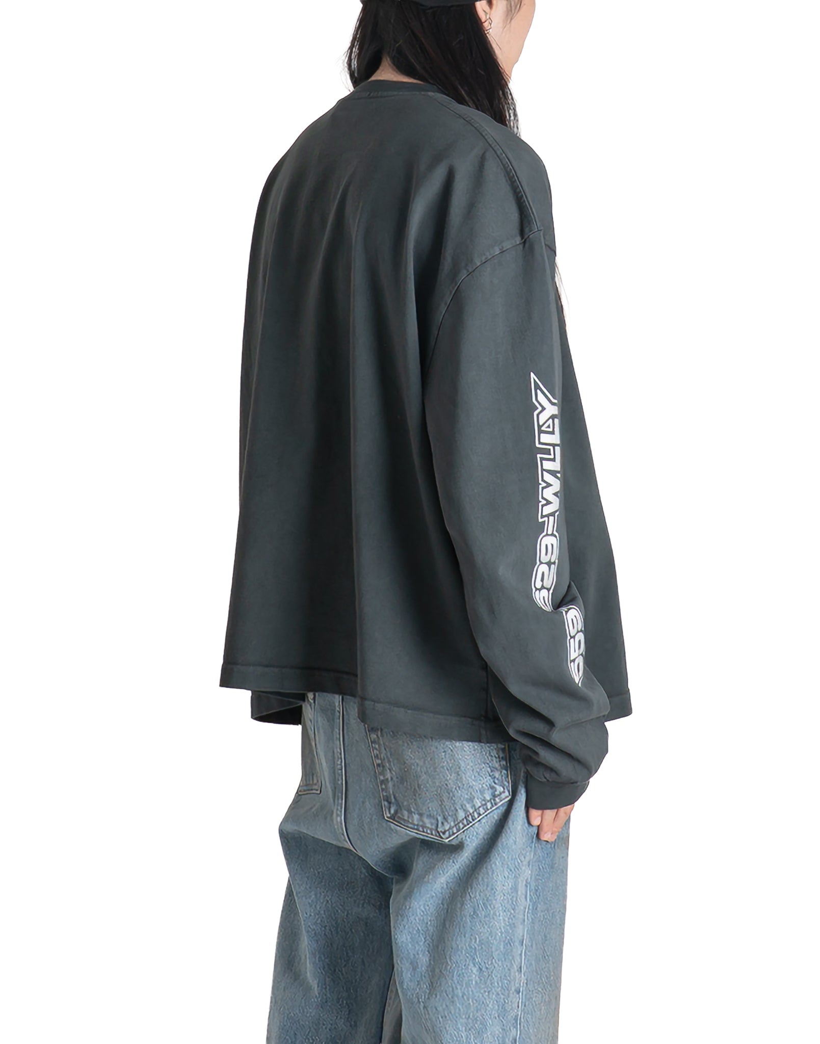 Willy Chavarria - OS CHAVARRIA LICENSED DESIGNS LS BUFFALO TEE - 082plus