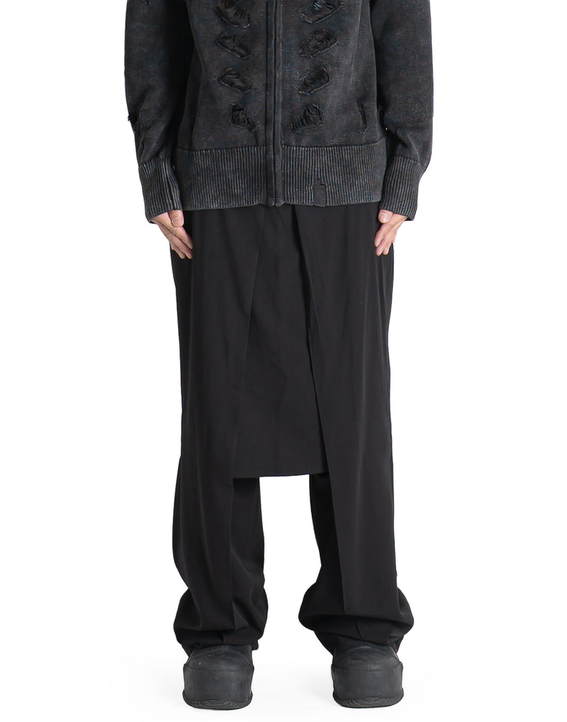 AVAVAV - OVERLAP SKIRT SUIT TROUSER - 082plus