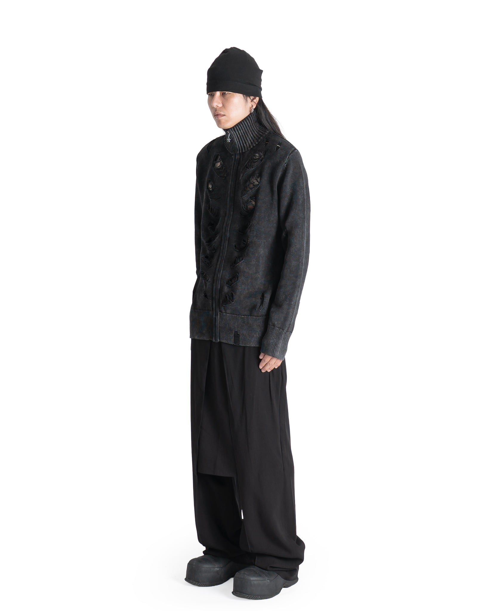 AVAVAV - OVERLAP SKIRT SUIT TROUSER - 082plus