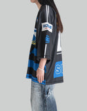 OVERSIZED FOOTBALL TOP - 082plus