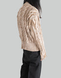 EgonLab OVERSIZED KNIT - 082plus