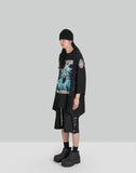 Open Shoulder Band Tee