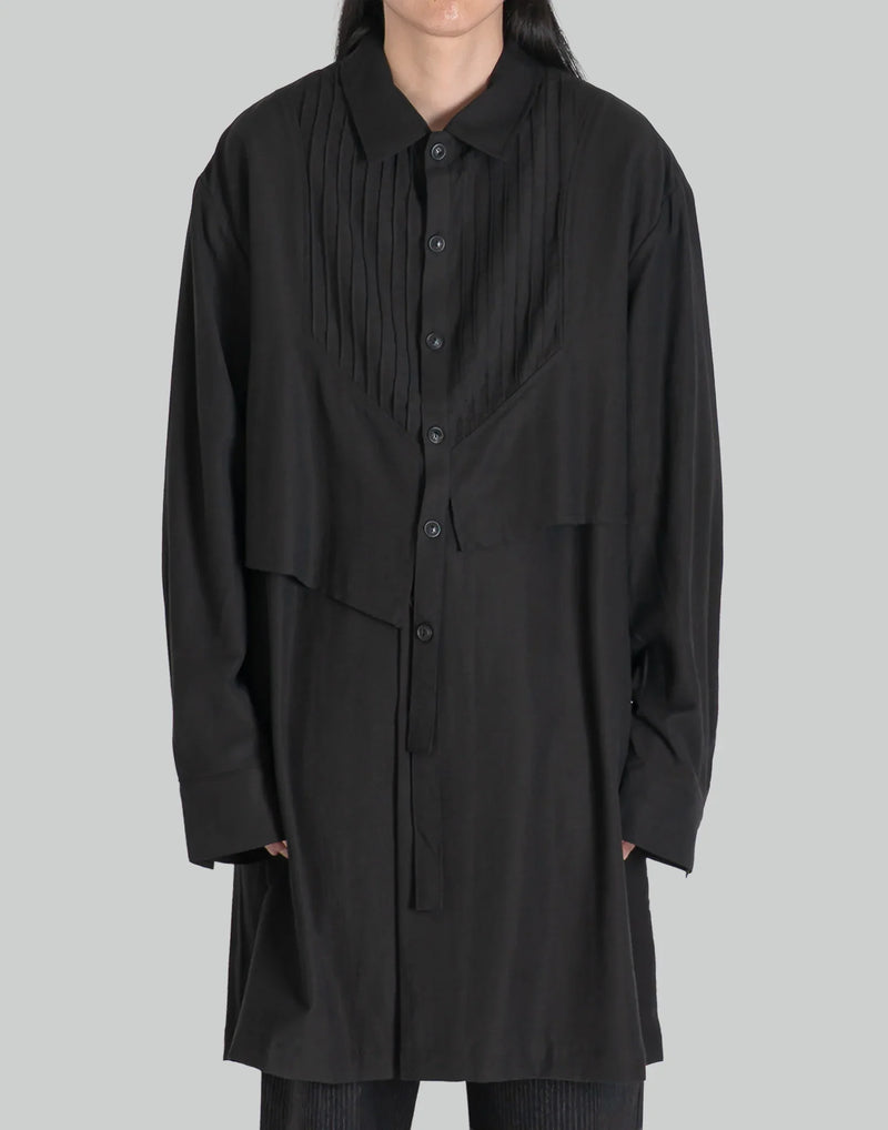 professor.E - Oversized Layered Shirt - 082plus
