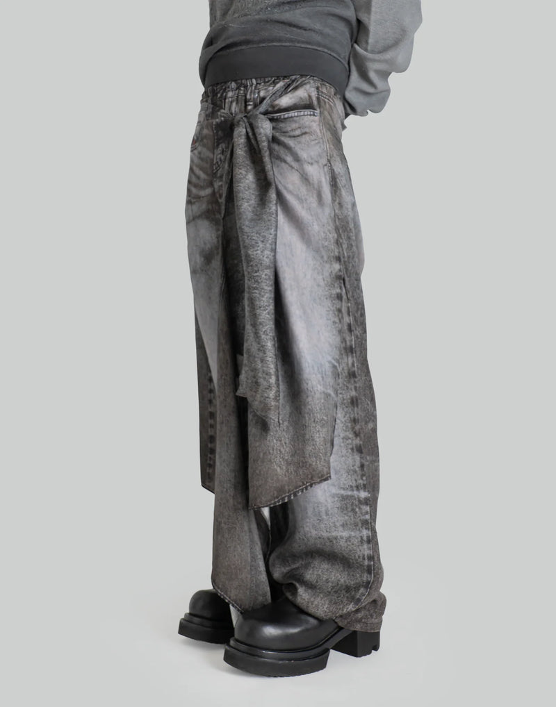 DRKSHDW CREATCH CARGO TW Sサイズ Creatch Cargo Drawstring in Black – SVRN