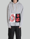 Charles Jeffrey LOVERBOY PATCH RABBIT EARS HOODY - 082plus