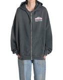 Willy Chavarria - PLAZA CHAVARRIA ZIP HOOLIGAN HOODIE - 082plus
