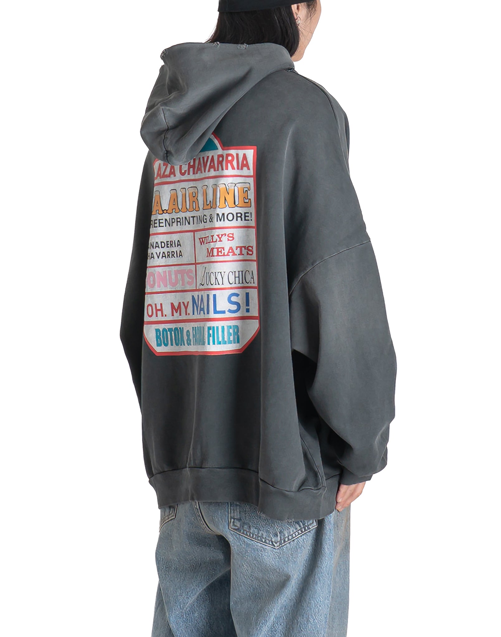 Willy Chavarria - PLAZA CHAVARRIA ZIP HOOLIGAN HOODIE - 082plus