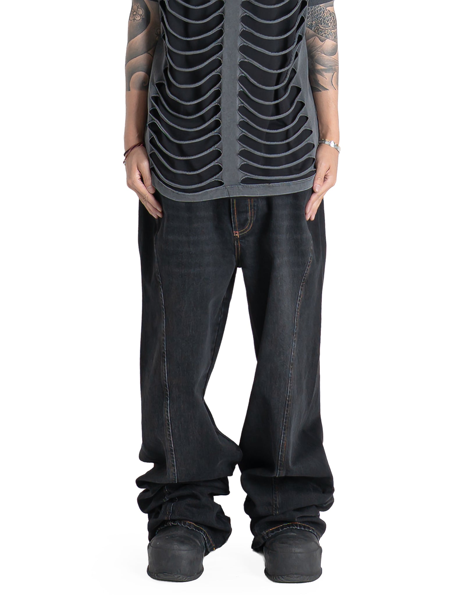 AVAVAV - PLEATED JEANS - 082plus