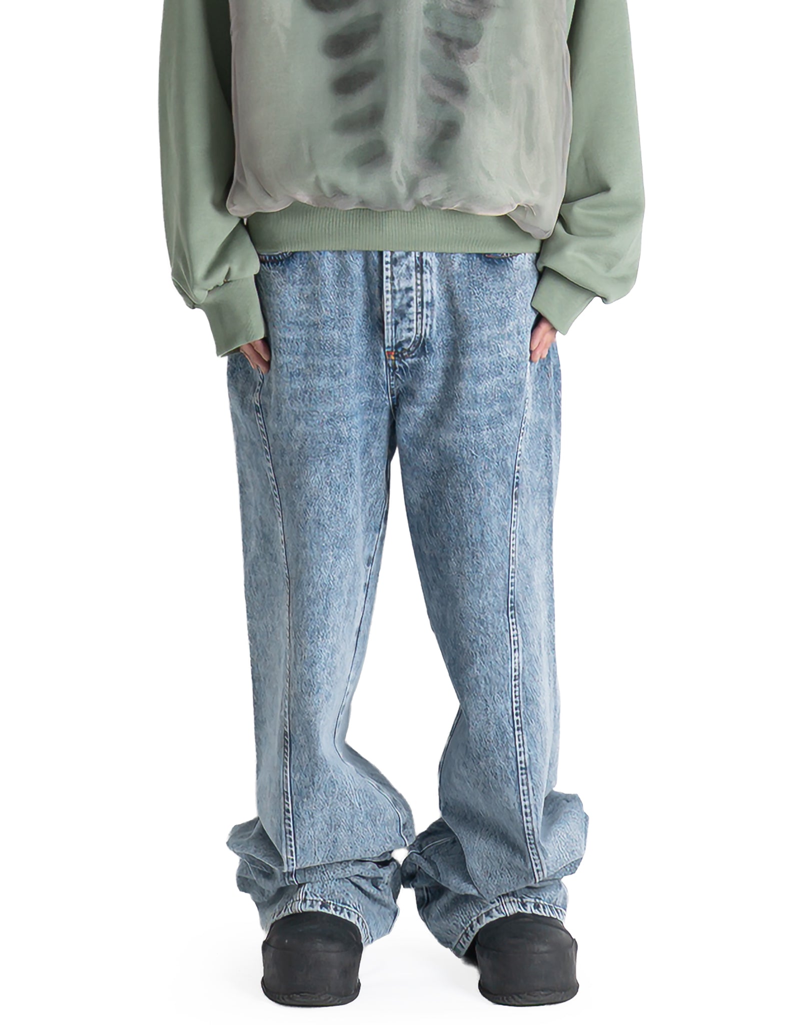 AVAVAV - PLEATED JEANS - 082plus