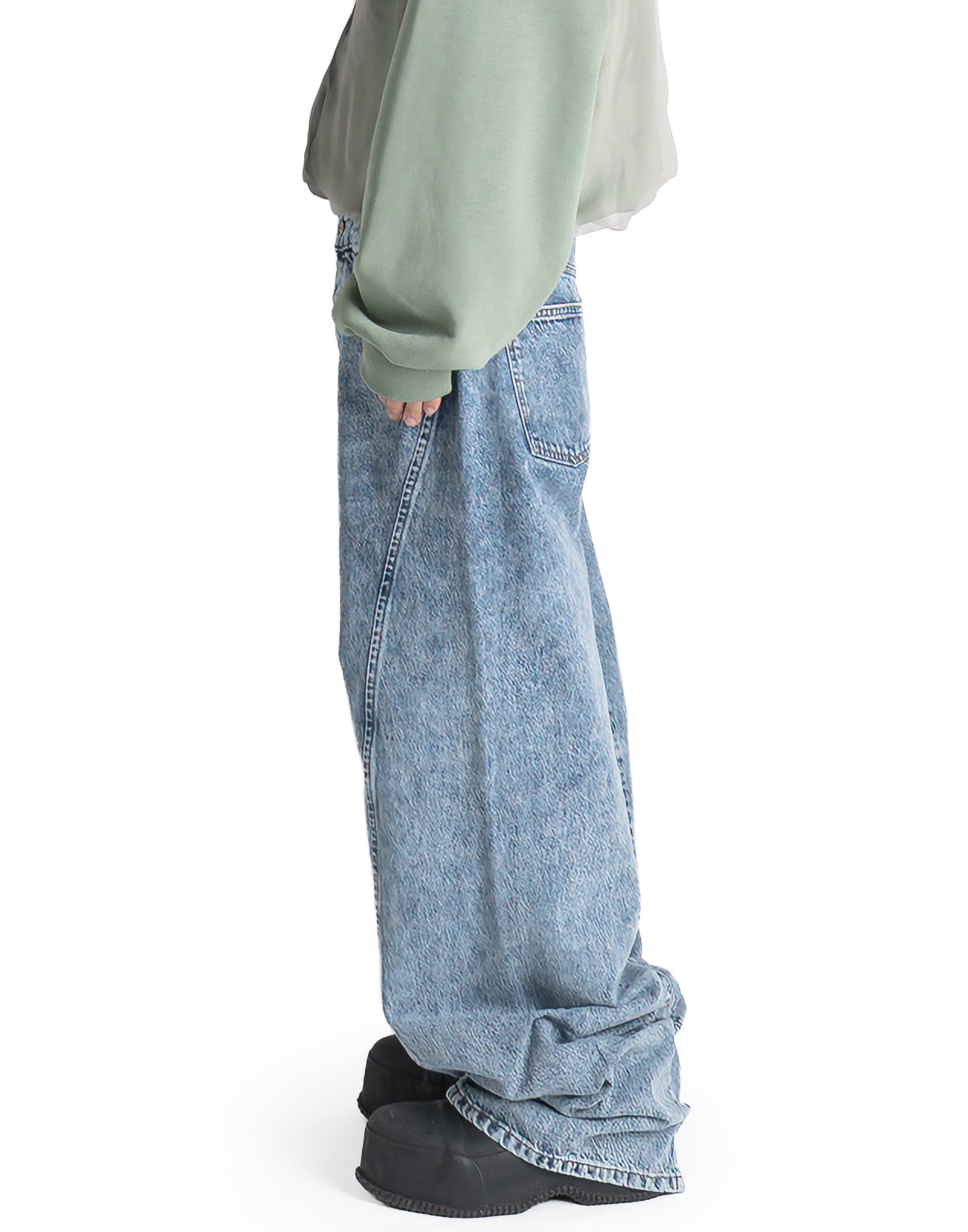 AVAVAV - PLEATED JEANS - 082plus