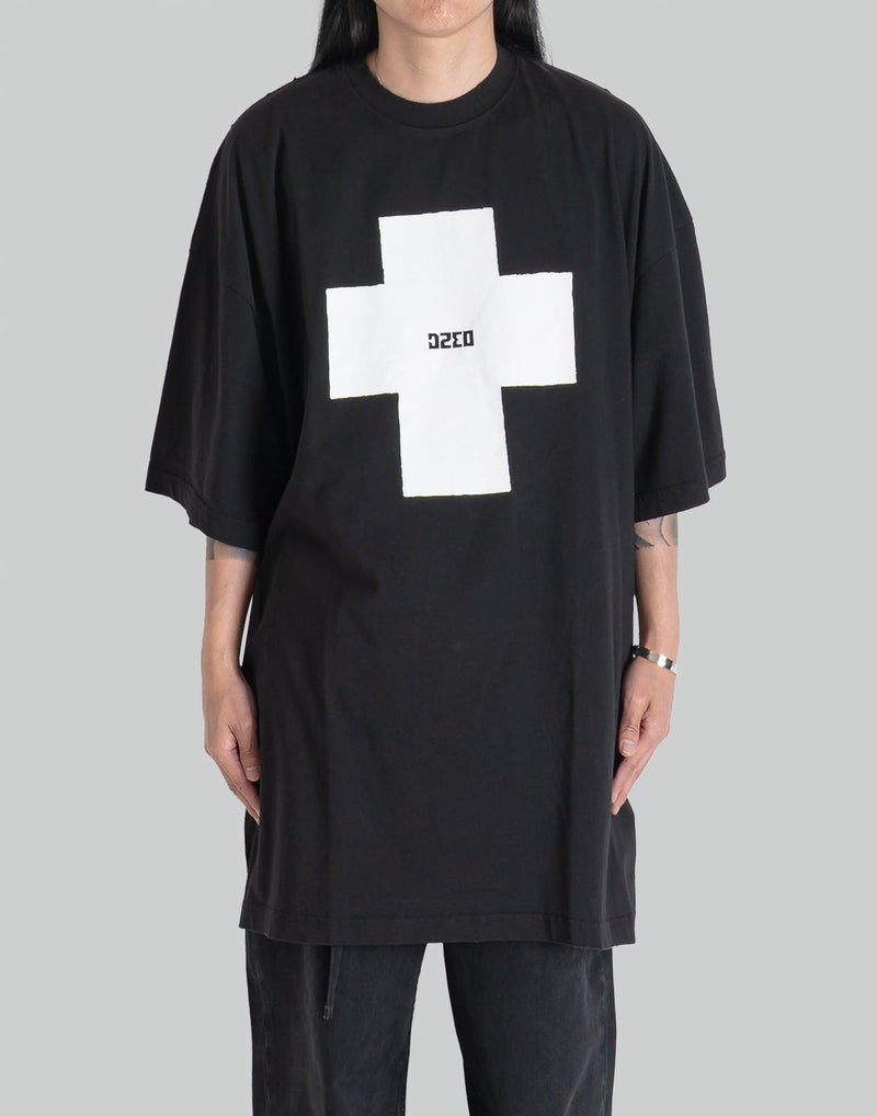032C - 'POINT ZERO'' OVERSIZED T-SHIRT - 082plus