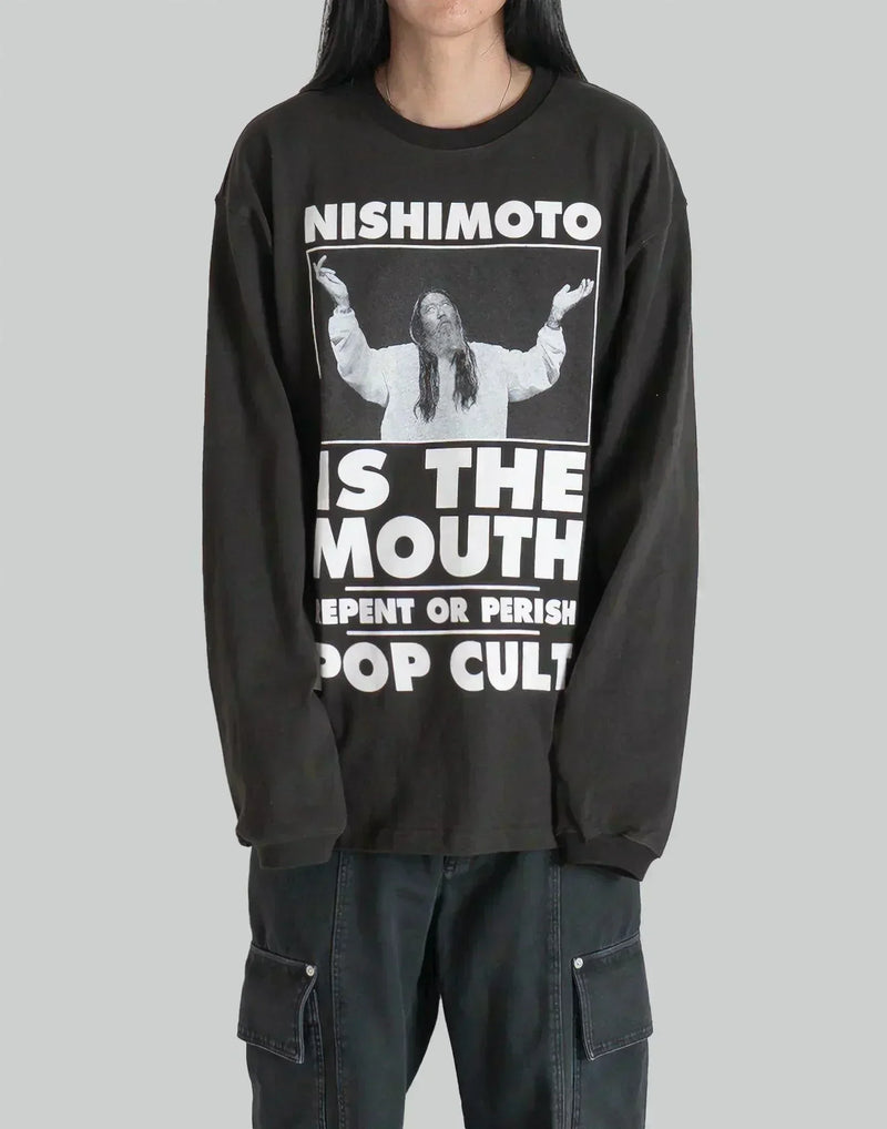 NISHIMOTO IS THE MOUTH - POP-CULT L/S TEE - 082plus