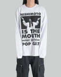 NISHIMOTO IS THE MOUTH POP-CULT L/S TEE - 082plus