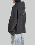 PORTS STAINED POP-UP HOODIE - 082plus