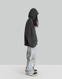 PORTS STAINED POP-UP HOODIE - 082plus