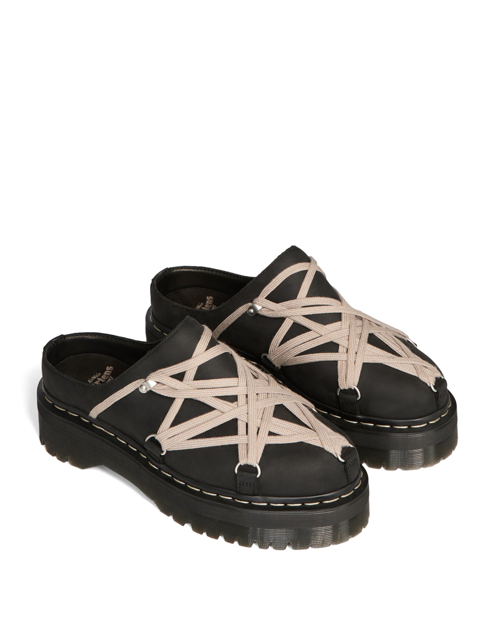 Rick Owens x Dr. Martens - QUAD SOLE MEGALACE® MULE - 082plus