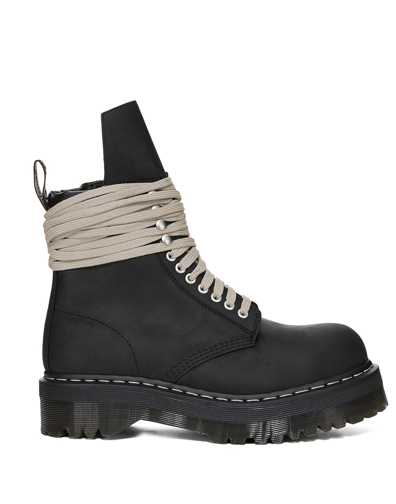 Rick Owens x Dr. Martens - QUAD SOLE STEEL TOE BOOT - 082plus