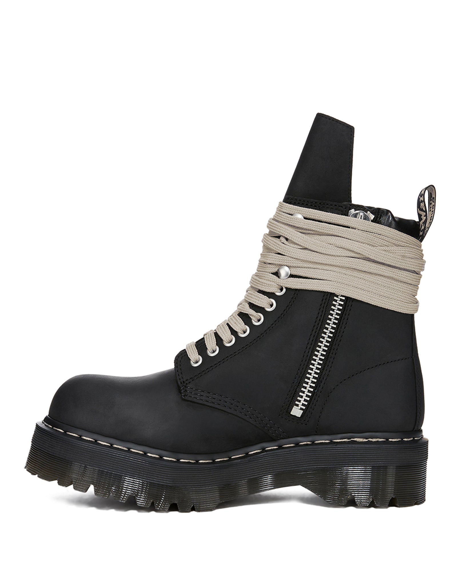 Rick Owens x Dr. Martens - QUAD SOLE STEEL TOE BOOT - 082plus
