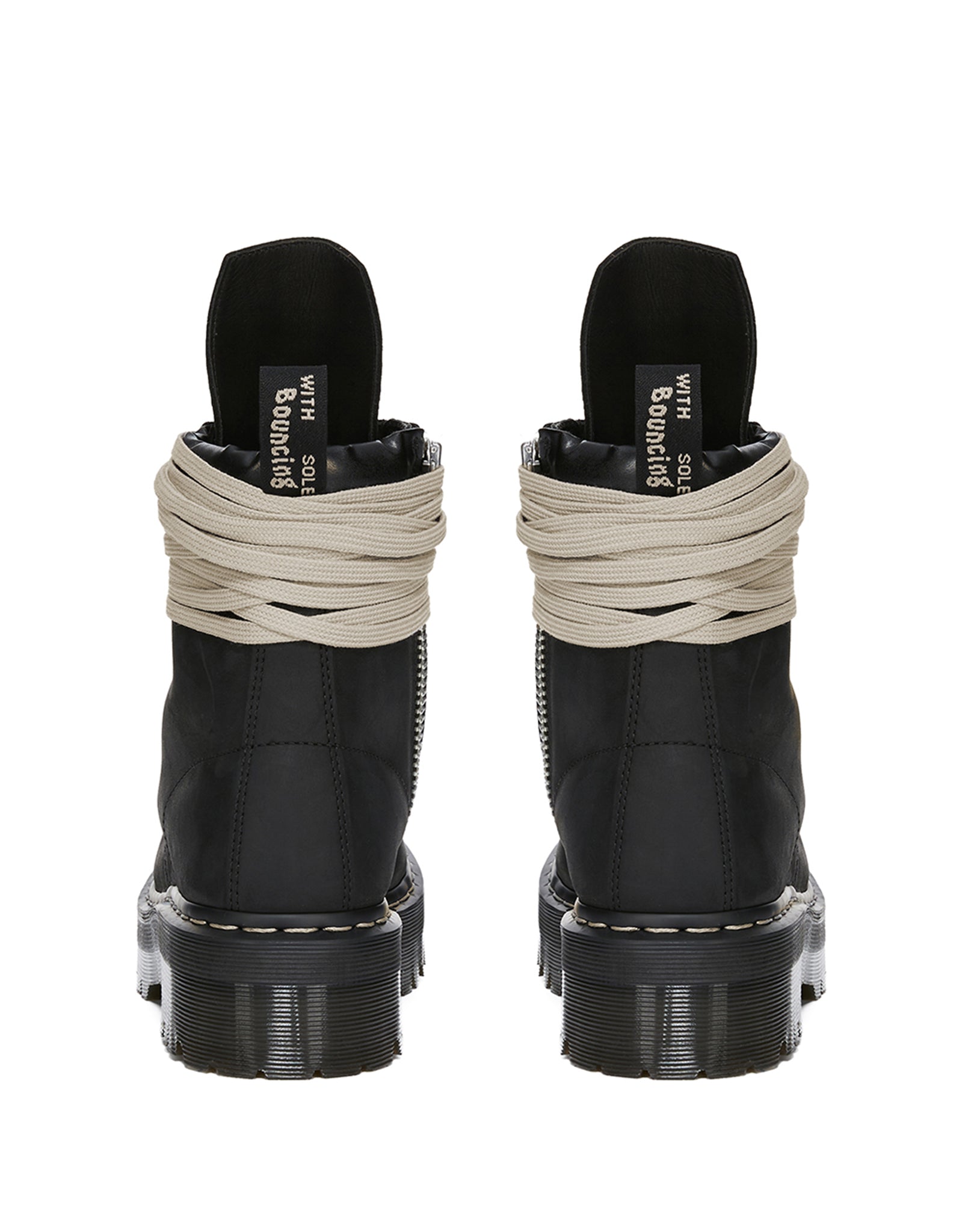Rick Owens x Dr. Martens - QUAD SOLE STEEL TOE BOOT - 082plus